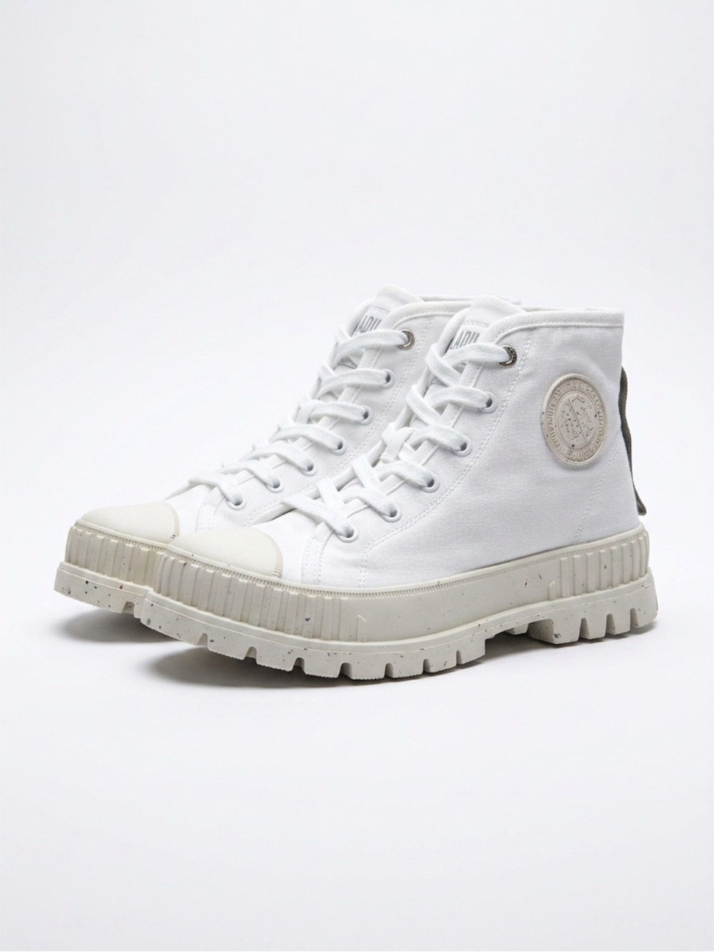 Palladium PallaShock Original V1  Mid-Top Boots | Star White | Women’s 8.5